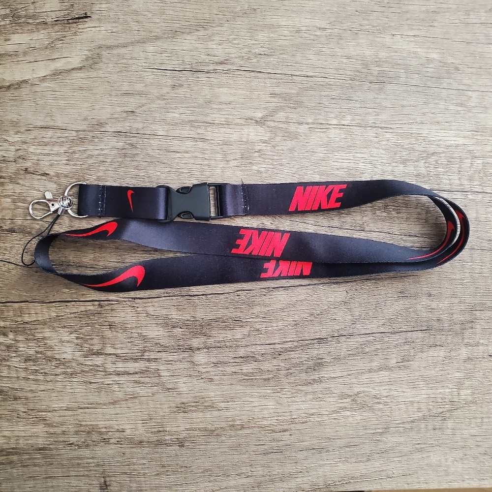 Black and Red Nike Lanyard - Picture 2 of 4